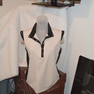 Tail sleeveless golf shirt